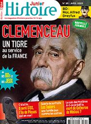 Histoire junior. 95, 01 Avril 2020 : Clémenceau un tigre au service de la France | 