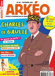 Arkéo junior. 287, Septembre 2020 : Charles de Gaule | 