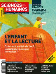 Sciences humaines. 354, Janvier 2023 : L'Enfant et la lecture | 