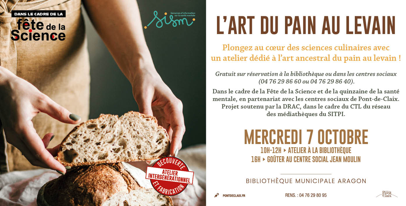 Affiche L'art du pain au levain