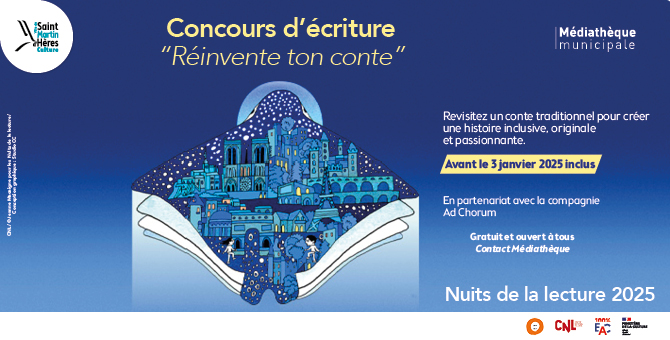 Concours d’écriture 
Réinvente ton conte | 