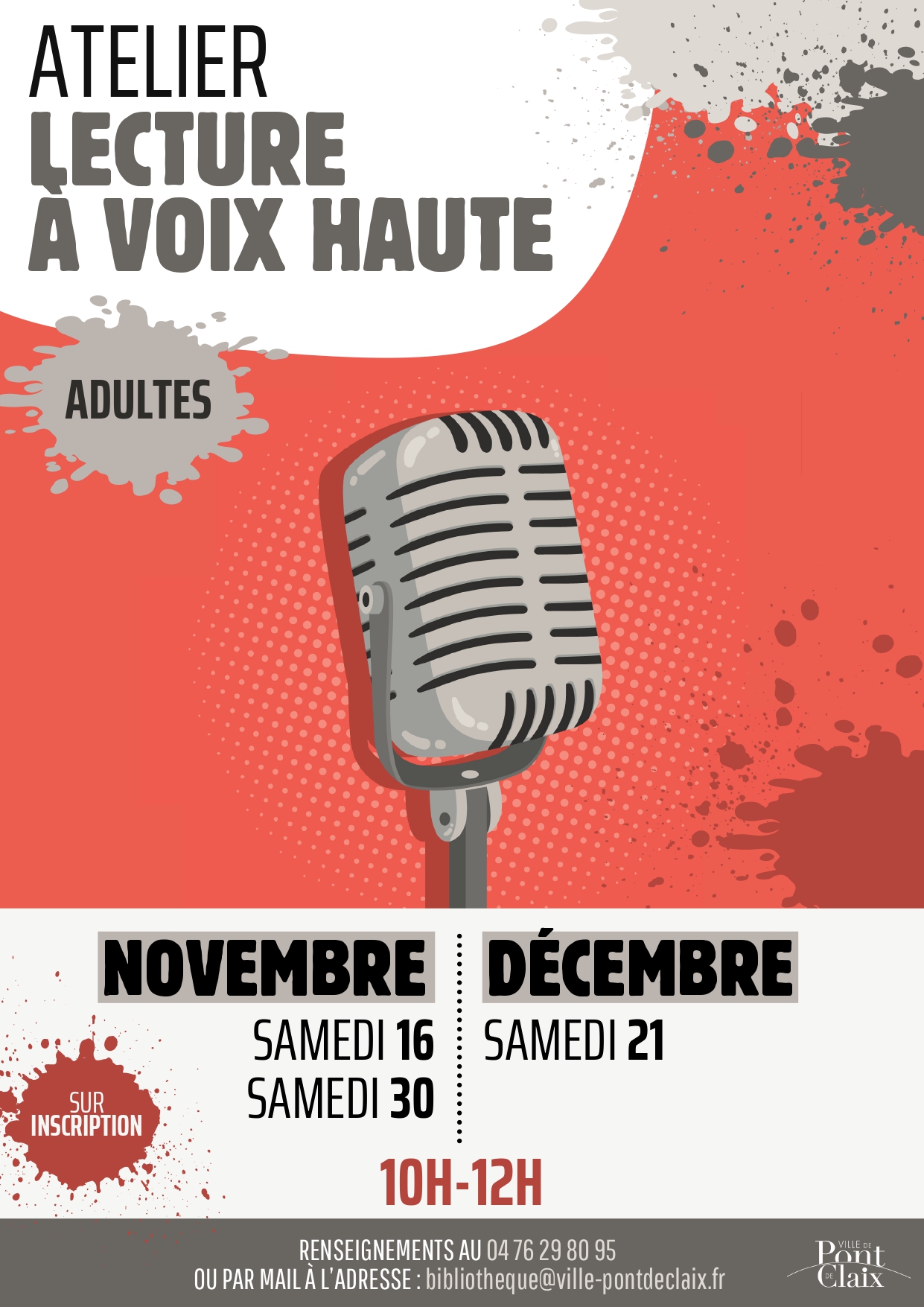 ATELIERS DE LECTURE À VOIX HAUTE | 